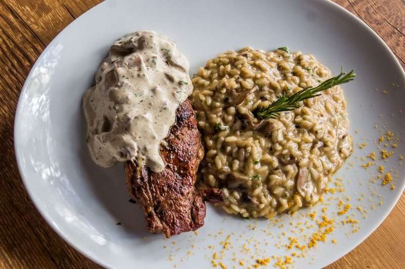 Risotto z borowikami